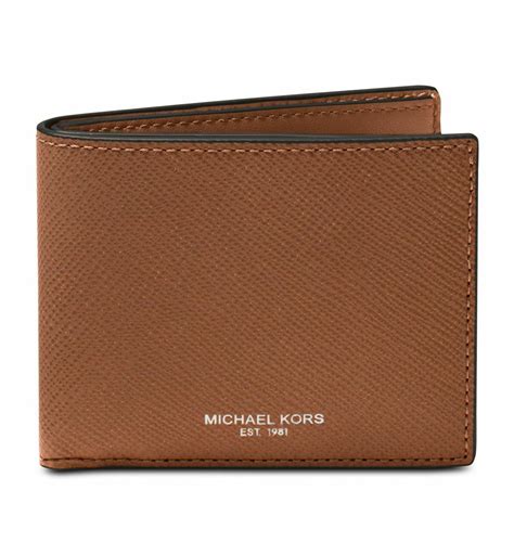 michael kors rfid wallet men's|Michael Kors billfold wallet.